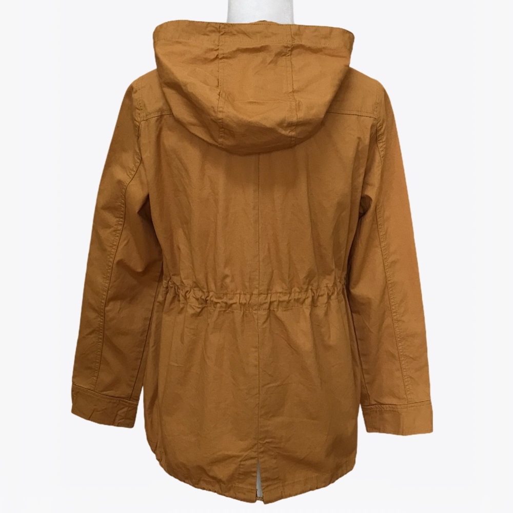 Outer Edge Hooded Mustard Women’s Jacket - Size: M - Picture 5 of 16